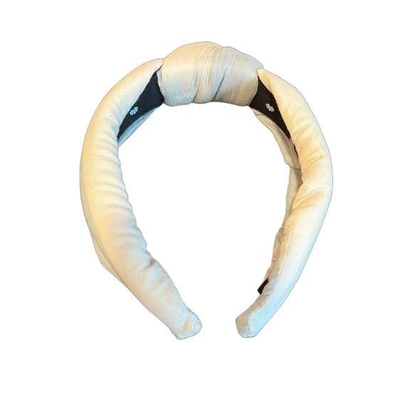 Lele Sadoughi x LoveShackFancy headband denim blue damask one size limited - Picture 4 of 5